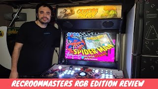 Rec Room Masters Xtension 32quot RGB Edition LEDBlinky Arcade Machine Review  2021 [upl. by Nnanerak]