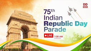 Indias Republic Day Parade 26th January 2024  LIVE [upl. by Francesco329]