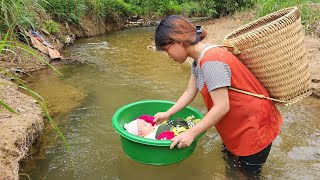 Daily life of a single mother in a poor countryside helping abandoned children [upl. by Shakespeare207]