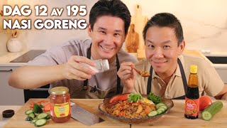 Nasi goreng med Pappa Poon  Nationalrätten Dag 12 Indonesien [upl. by Seafowl]