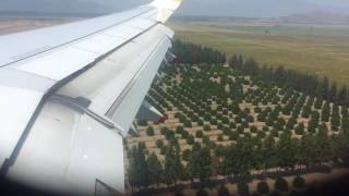 Monarch A321 ✈️ Descent amp Landing Dalaman Airport Turkey [upl. by Koralle]