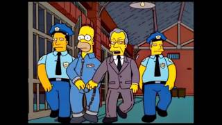 The Simpsons Homer gets the death penalty Clip [upl. by Ades255]