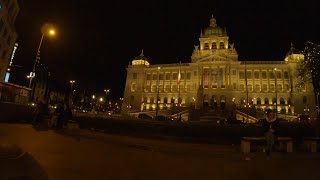 Prague Christmas night market 20122023 720p [upl. by Nrol147]