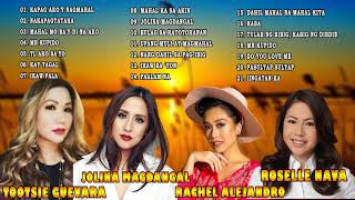 Jolina Magdangal Rachel Alejandro Roselle Nava Tootsie Guevara Nonstop Female Love Song ♥ [upl. by Klepac]