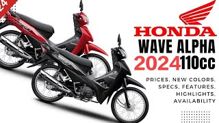 Honda Wave alpha 2024 [upl. by Giuseppe173]