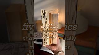 classics for beginners books booktube reading [upl. by Anomor422]