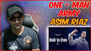 Built in pain  Reaction  vol2  Asim Riaz  official Music video  Pakistani Boy Reaction [upl. by Annauqal745]