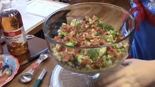 Broccoli Salad Best Old Fashioned Southern Salad Recipes [upl. by Niwrad248]