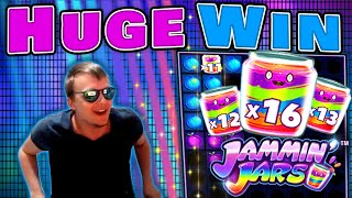 HUGE WIN on Jammin Jars  Crazy First Spin [upl. by Helas226]