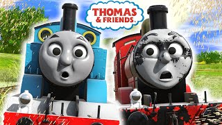 Accidents of the Steam Team  Chucklesome Trucks Scene Remake  Thomas and Friends Season 23 Trainz [upl. by Gass]