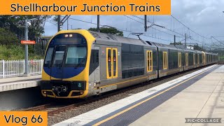 Vlog 66  Shellharbour Junction Trains [upl. by Hultgren]