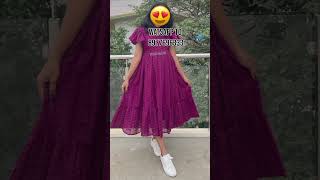 නෙත්මි රෝෂල්ගේ අලුත් ගවුම් විලාසිතා💓Frock design 💓New gown design💓Simple dress design [upl. by Atiuqahc]