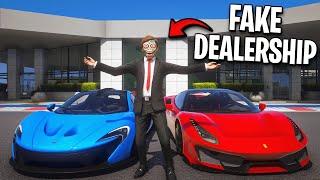 Scamming Players with Fake Car Dealership in GTA RP [upl. by Nawoj270]