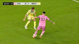 Lionel Messi vs New York Red Bulls  RIDICULOUS 5 Assists and Goal [upl. by Afinom]