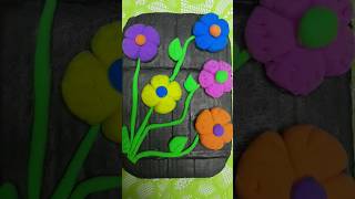 Easy Polymer Clay Flowers  Making Polymer Clay Flowers FlowerMaking ClayCrafts short flower [upl. by Ydissak]