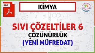 SIVI ÇÖZELTİLER 6 11 SINIF2020 AYT ÇÖZÜNÜRLÜK YENİ MÜFREDAT [upl. by Nich]