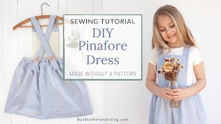 How To Make A Pinafore Dress [upl. by Arzed]