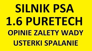 Silnik 16 PureTech opinie recenzja zalety wady usterki awarie spalanie rozrząd olej forum [upl. by Atteuqal3]