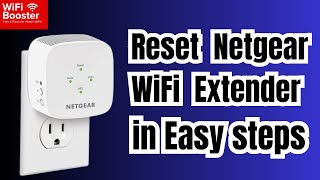 How to Reset Netgear WiFi Extender Reset Netgear WiFi Extender [upl. by Drandell]