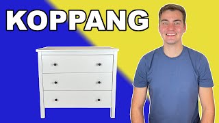 KOPPANG 3 Drawer Chest IKEA Tutorial [upl. by Davidson]