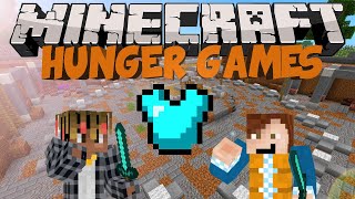 Minecraft Hunger Games Game 150 THE QUEST FOR THE DIAMOND CHESTPLATE IS OVER [upl. by Gracia]