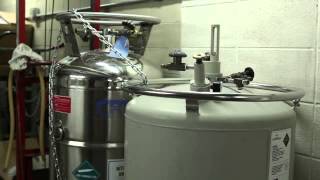 Filling and Maintenance of Liquid Nitrogen Tanks [upl. by Mateya]