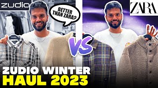 ZUDIO Banned For Copying ZARA amp HampM  Zara vs Zudio Winter Haul 2024  BeYourBest Fashion San Kalra [upl. by Yentyrb]