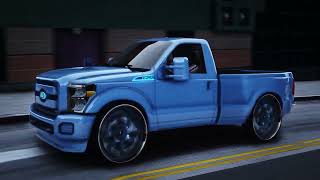 SINGLE CAB F250 DUALLY SWAP ON AMANI FORGED AND AIRBAGS [upl. by Neleb]