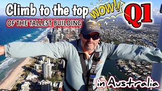 Climb to the top of the tallest Building in Australia and the Southern Hemisphere [upl. by Ahseile795]