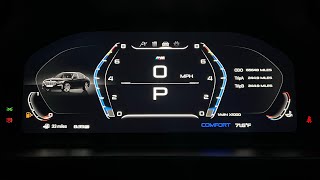 Everything you need to know about the “F10 Virtual Cockpit” Digital LCD Gauge Cluster Speedometer [upl. by Seiber]