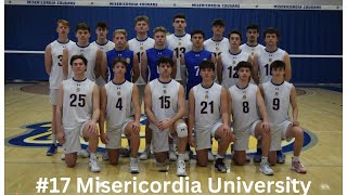 Misericordia University Mens Volleyball Highlights Vol 2024 [upl. by Ennairej]