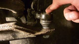 Saab 93 tie rod end replacement  OG 93 amp NG900 [upl. by Aremihc]