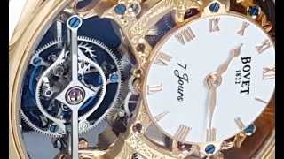 Bovet Fleurier Amadeo Skeleton Tourbillon [upl. by Sirtaeb84]