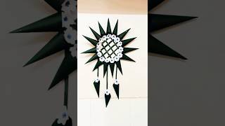 DIY 😱 beautiful wall craft ideas 💡artify nehacraft youtubeshorts [upl. by Acinhoj]