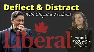 DEFLECT and DISTRACT with Chrystia Freeland Canadas answer avoidance queen [upl. by Bidle599]