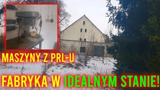 ZAKŁAD ZATRZYMANY W CZASIE  URBEX Opuszczona fabryka w idealnym stanie maszyny z prlu [upl. by Auka]