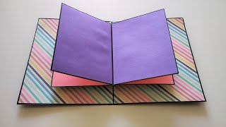 Pop Up book Tutorial  Pop Up Cards Ideas for Scrapbook  Mini Scrapbook Album  by Crafts Space [upl. by Chrissa]