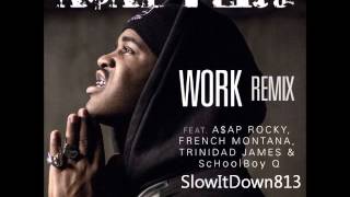 Asap Ferg  Work Remix Slowed [upl. by Orgalim]