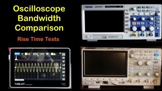 Scope Bandwidth using Rise Time  076 [upl. by Nitnilc]