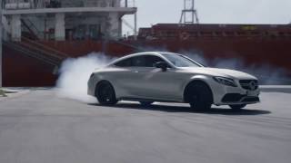 The New MercedesAMG CClass Coupé Commercial  MercedesBenz Singapore [upl. by Fredela]