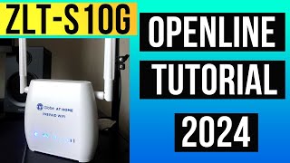 ZLTS10G OPENLINE TUTORIAL 2024  MODERN TIPS 20 [upl. by Necaj]