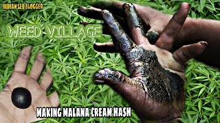 MALANA  INDIAS WEED VILLAGE \ making malana cream in Weed frams Behind documentary [upl. by Kloman]