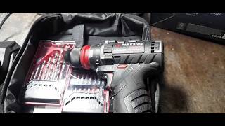 Cordless Drill Parkside Performance [upl. by Imeon960]