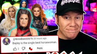 BEST HORSEWOMAN Reacting To PRO WRESTLING HOT TAKES Vol 4 [upl. by Onimixam871]