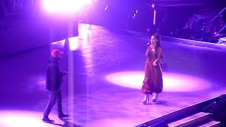 The Way  Dang  Ariana Grande feat Mac Miller Concert Paris 2017 HD [upl. by Naedan18]