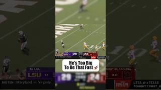 Raheim Sanders’ INSANE 66Yard TD vs LSU 💨🔥 [upl. by Boris]