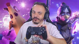 LIVE  FORTNITE E APEX NO PS4 EM 2024 [upl. by Nairahcaz195]