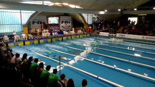 CI Assoluti nuoto per salvamento 100 m trasporto manichino con pinne e torpedo M [upl. by Giraud]