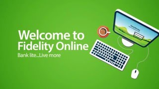 Fidelity Online Banking [upl. by Anaibaf958]