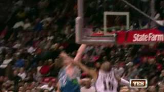 Kevin Love Posterizes Vince Carter [upl. by Torhert]